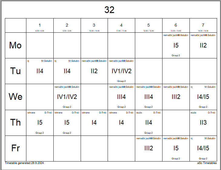 A white calendar with black numbers and letters

Description automatically generated