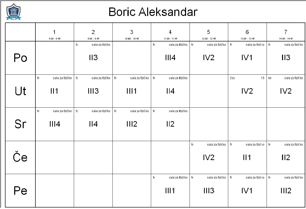 A white calendar with numbers and letters

Description automatically generated