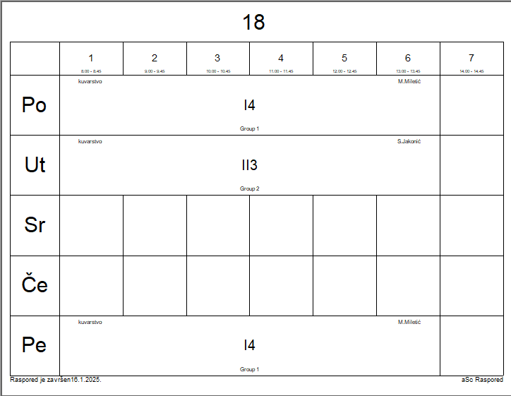 A white board with black numbers and a number

Description automatically generated